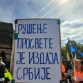 Prosvetni radnici iz Pirotskog okruga na protestu u Beogradu. Miroslav Rančić, predsednik Okružnog odbora UPRS: Vlada Srbije…