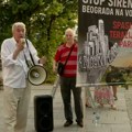 Počeo protest građana koji se protive širenju Beograda na vodi