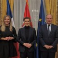 Brnabić posetu Parizu počela radnom večerom sa Kerkentzesom i Trokazom