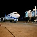 Prvi avion na direktnoj liniji Beograd-Astana sleteo na aerodrom "Nikola Tesla" FOTO