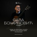 KONCERT U SREMSKOJ MITROVICI: Gitarista Sava Božinović nastupa u Srpskom domu