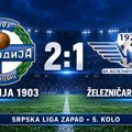 Šumadija nastavila sjajan niz: Todorović i Borovina za veliku pobedu protiv Železničara
