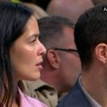 Ana Ivanović uživa u Večitom derbiju: Slavna teniserka posle dužeg vremena u prvom redu bodrila crno-bele