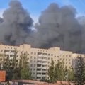 (VIDEO) Eksplozija u Sankt Peterburgu, vatra zahvatila 1.400 kvadratnih metara
