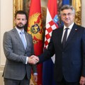 Milatović u Zagrebu odvojeno razgovarao sa Plenkovićem i Jandrokovićem