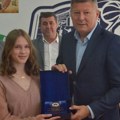 Vlasotinčanka Una Gligorijević dobila priznanje za najbolju mlađu pionirku u srpskoj atletici
