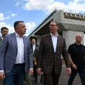 Vučić: Most na Dunavu "70 odsto završen"