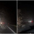 (Video) Pljušti na severu Vojvodine! Auto-put pod vodom! Pogledajte snimak jakog nevremena kod Bačke Topole