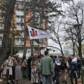 Održan protest u Niškoj Banji zbog osnivanja Fakulteta srpskih studija, sastanka nije bilo