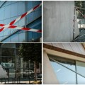 "Nadam se da neće da se rasprsne": Stakleni krovovi na Paliluskoj pijaci napukli od vrućine, prostor hitno ograđen