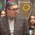 Vučić ugostio đake sa KiM: Pogrom srpskog stanovništva traje i 20 godina kasnije