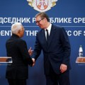 Vučić: Sa predsednikom Evropskog saveta otvorena razmena ideja i planova za budućnost; EU posvećena evroperspektivi Srbije