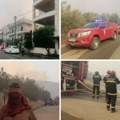 Euronews Srbija sa srpskim vatrogascima u Grčkoj: "Trenutno smo mi poslednja linija odbrane"