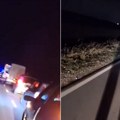 Prvi snimak sa mesta nesreće u Ašanji: Motociklista se zakucao u „BMW“ i poginuo na mestu VIDEO
