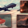Veliki ukrajinski napad širom Rusije! Poletelo najmanje 25 dronova i sedam raketa, mete energetska postrojenja (video)
