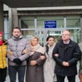 Opozicioni političari blokirali zgradu PU Novi Sad