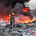 Požar na smetlištu "Kulagić Ada“ u Kraljevu lokalizovan nakon tri dana