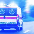 Autobus sleteo s puta kod Uba