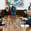 (Foto) Vučić razgovarao sa Grinkevičem: "Posebno sam naglasio očuvanje mira na KiM i poštovanje Rezolucije 1244"
