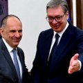 Vučić sa Gerapetritisom o daljem jačanju odnosa Srbije i Grčke i evropskoj perspektivi