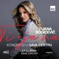 Tijana Bogićević ostvaruje veliki san: Prvi put zakazala koncert u Sava Centru – 17. decembar 2026.