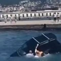 Drama u komšiluku: Auto sleteo u more, povređen vojnik (video)