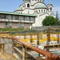 Knjige, parking i praporci: Narodna biblioteka Srbije blokirana radovima na podzemnoj garaži