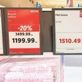 Trgovci nisu posebno označavali pojeftinjenja