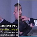 Poznati političar napravio skandal: Novinarki poručio da je "praznoglava", pa počeo da je pipa po telu (video)