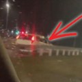 Pažnja! Kamikaza na auto-putu kod Surčina: Ušao u kontrasmer, a vidljivost je minimalna zbog kiše! Zastrašujuće! (video)