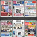 Naslovne strane sutrašnjih novina: Prelistavanje štampe za subotu, 18. oktobar 2025. godine