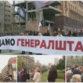 (BLOG) "Mi smo živi zid": Studentski protest protiv rušenja Generalštaba u centru grada