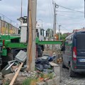 Drama u Kragujevcu tokom rekonstrukcije nadvožnjaka: Povređeni radnici, hitno prevezeni u bolnicu (foto)