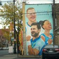 FOTO Đoković, Vuleta i Jokić zajedno osvanuli na džinovskom muralu u Americi
