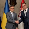 Vučić sa šefom ukrajinske diplomatije Dmitrom Kulebom