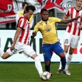 Novosađani doveli napadača pred dolazak lidera (video)