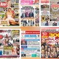 Naslovne strane prazničnih novina: Prelistavanje štampe za ponedeljak, 13. april 2026. godine