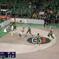 (VIDEO) Šou Fransiska: Pogodio trojku pa posterizovao Biberovića