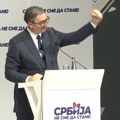 Predsednik Vučič: Čast mi je što svom snagom, ljubavlju i energijom podržavam listu "Srbija ne sme da stane"
