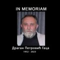 Preminuo Dragan Petrović Gaca, dugogodišnji ton majstor i vođa tehnike RTK