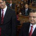 Вучић и Дачић имали први постизборни састанак, разговори ће бити настављени