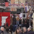Protest Srba u Kosovskoj Mitrovici: Da kosovske vlasti omoguće dinarske isplate iz Beograda