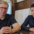 VIDEO Vučić primio Miloša Pavlovića, a studente nazvao nacistima: "Ćaci postaje simbol slobode"