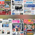 Naslovne strane sutrašnjih novina: Prelistavanje štampe za utorak, 11. avgust 2026. godine