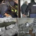 Policija zaplenila 69 kilograma marihuane: Velika akcija hapšenja u Šapcu (Foto)