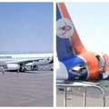 Horor scene bekstva! Putnici beže iz aviona dok ga napada projektil, panika na sve strane! (video)
