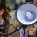 VIDEO: Protest u Užicu zbog uhapšenog maturanta koji se sumnjiči za napad na novinarku Informera