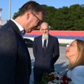 Vučić dočekao Đorđu Meloni u Beogradu: Ova poseta je poruka poverenja