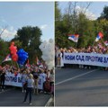 (Foto) peti vikend zaredom građani protiv blokada na mirnim skupovima Petrovaradin ustao protiv blokada, ljudi i dalje…