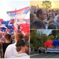 (Foto/video) peti vikend zaredom građani protiv blokada na mirnim skupovima Petrovaradin ustao protiv blokada, šetnja…